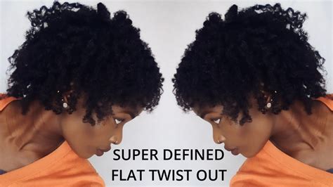 This Is How I Achieve The Most Defined Flat Twist Out 4c Natural Hair Akinyismane Youtube