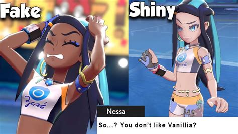 Shiny White Nessa Mod Makes Pokemon Sword And Shield Fans Mad Shiny