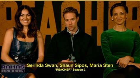 Serinda Swan Shaun Sipos And Maria Sten On Whos The Best Shot