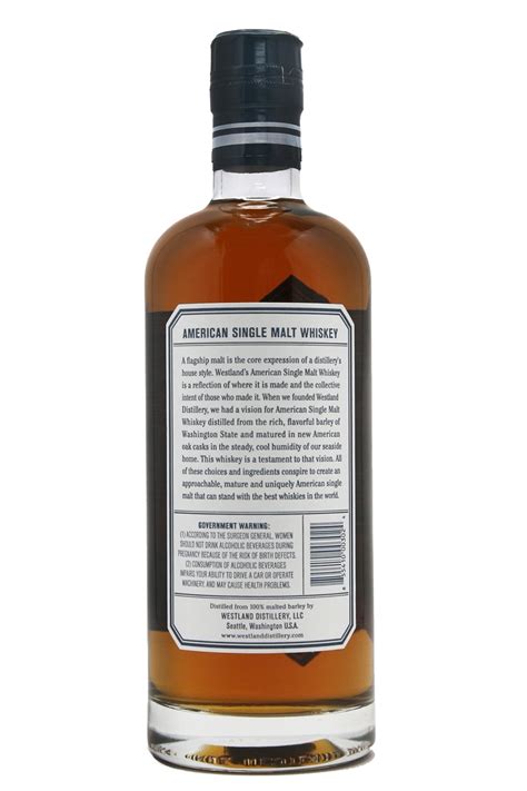 Westland American Single Malt Whiskey | Oaksliquors.com