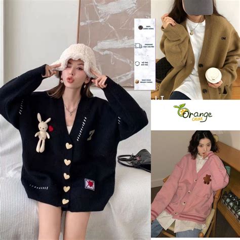 Áo Khoác Cadigan Len Nữ Mẫu Tổng Hợp Các Mẫu Hot 2024 Dễ Phối Đồ Phù Hợp Với Mọi Lứa Tuổi