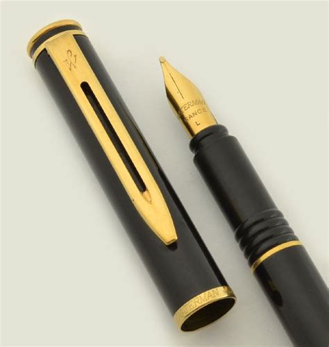 Waterman Maestro Fountain Pen - Black, Broad Nib (Very Nice) - Peyton ...