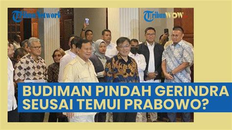 Politikus PDIP Budiman Sudjatmiko Pindah Gerindra Seusai Bertemu