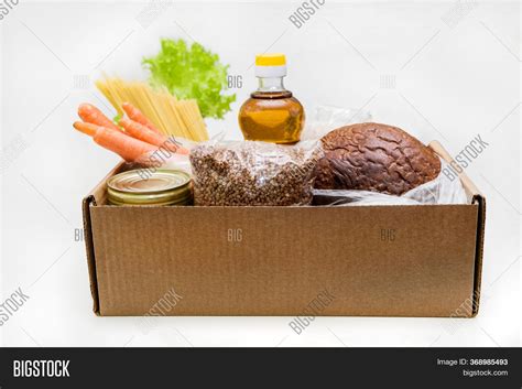 Cardboard Box Food Image And Photo Free Trial Bigstock