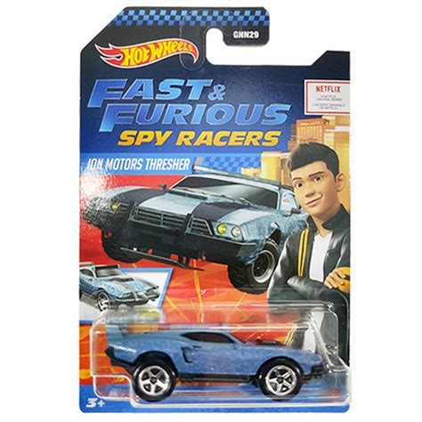 Модельки машин металлические машинка Mattel Hot Wheels Fast Furious ION MOTORS THRESHER