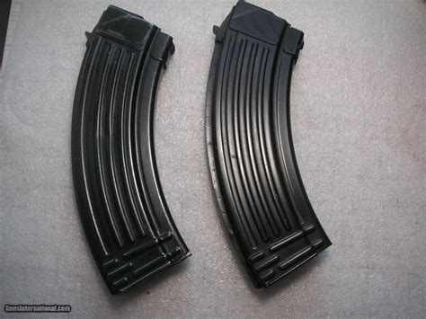 AK 47 7 62X39 Mm 30 ROUNDS TWO USED MAGAZINES IN EXCELLENT ORIGINAL