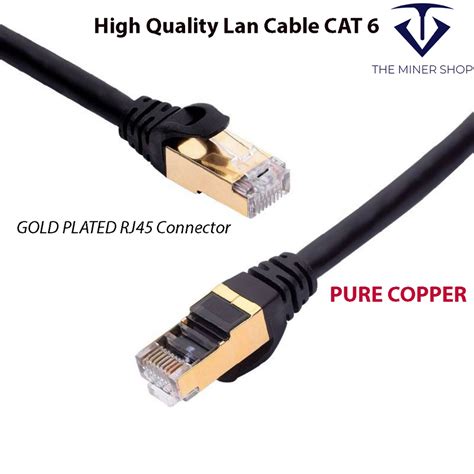 Cat Pure Copper Lan Cable Awg Ethernet Network Network Cable