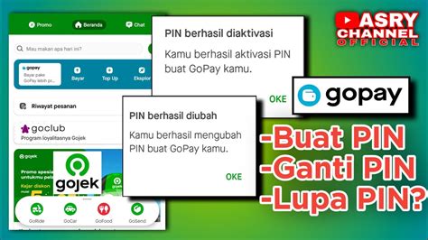 Cara Membuat Pin Gopay Mengganti Pin Gopay Dan Solusi Lupa Pin Gopay