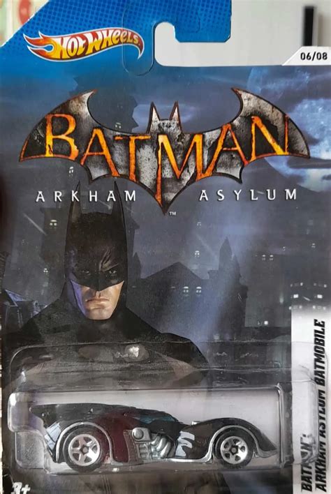 Hot Wheels Batman Arkham Asylum Batmobile Universo Hot Wheels