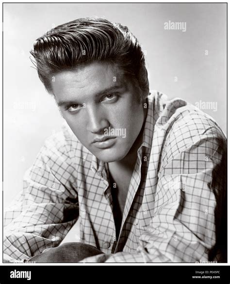 Elvis Presley 50s Vintage 1950 Hollywood Studio Presse Porträt Eines