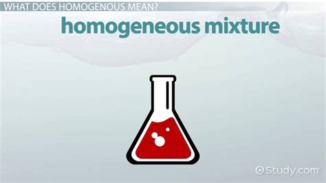 Homogeneous mixture definition for kids | scienceforyou