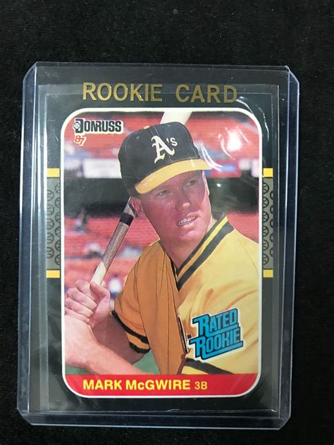 mark mcgwire rookie card usa 1