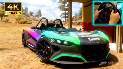 900HP Vuhl 05RR Forza Horizon 5 Jugabilidad Thrustmaster T300RS