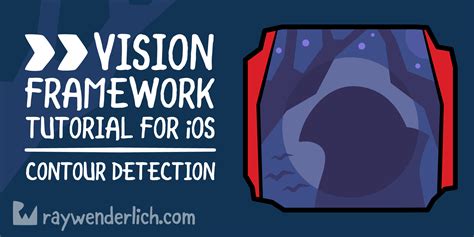 Vision Framework Tutorial For Ios Contour Detection Kodeco