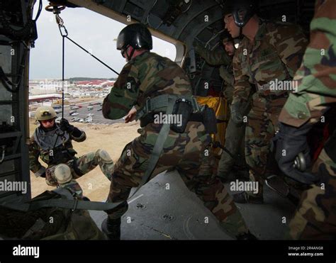 US Navy A Sailor Assigned To Explosive Ordnance Disposal Mobile Unit