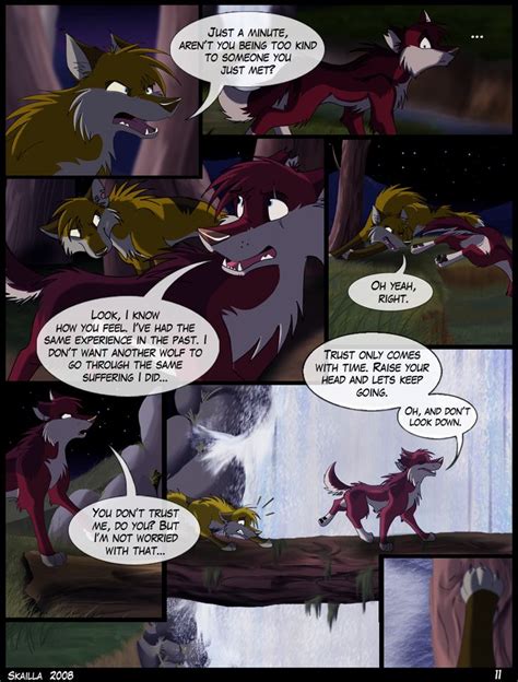 Omfa Page 11 Wolf Comics Cartoon People Anime Wolf