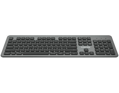 Безжична клавиатура Canyon BK10, черен - CND-HBTK10-US CND-HBTK10-US ...