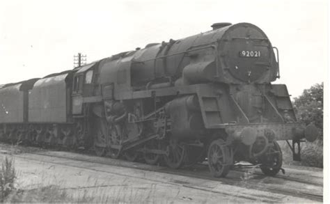 BR 9F Crosti 2-10-0 at Wellingborough in 1959 -- 071010 | Steam 9F 2-10 ...