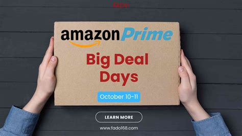 What To Know About Prime Big Deal Days Amazon