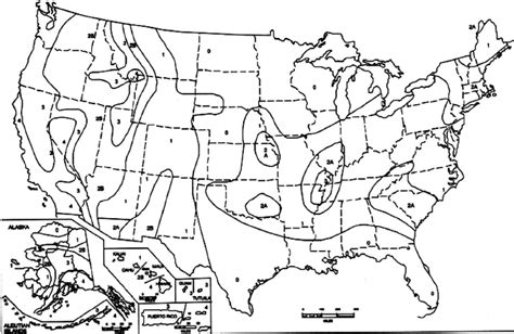 IBC Seismic Zone Map