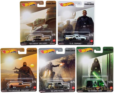 Hot Wheels Premium Star Wars The Mandalorian Gyűjtői Sor