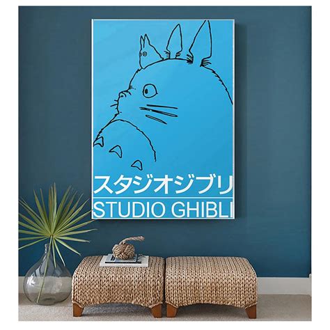 Classic Canvas My Neighbor Totoro Poster Japan Nakama