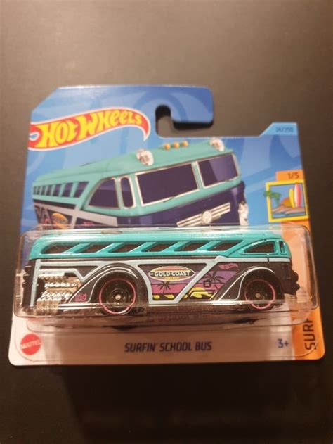 HOT WHEELS SURFIN SCHOOL BUS SURF S UP Neu und originalverpackt in Uttwil für CHF