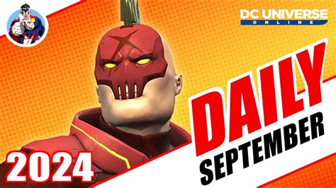 DCUO Daily Rewards September 2024 And Downtime YouTube