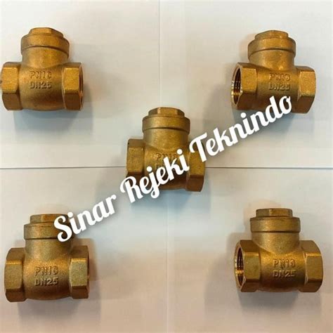 Jual Jual Check Valve Kuningan Ukuran Inch Swing Check Valve