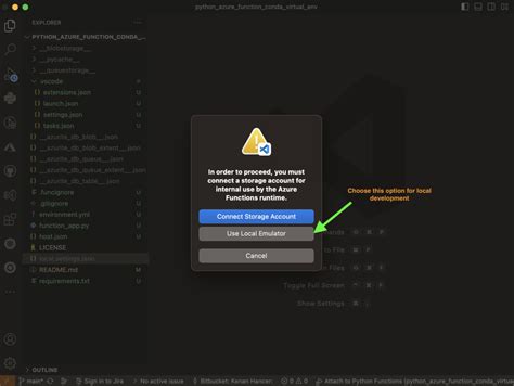 Python Azure Function Debugging In Pipenv Virtual Environment Kenan