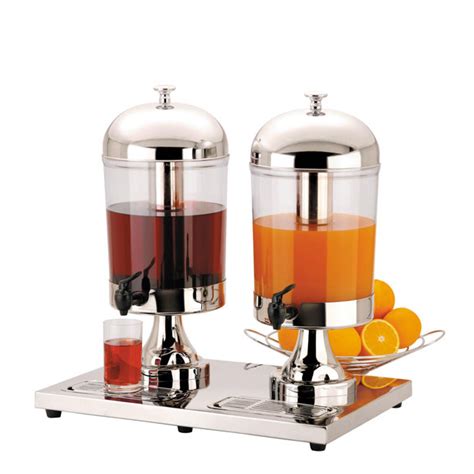 Double Juice Dispenser 2 X 8 Litre Jc Catering And Bar Supplies