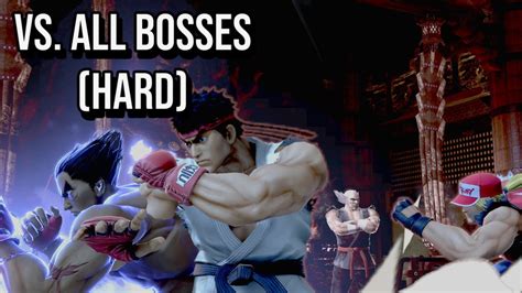 Super Smash Bros Ultimate Kazuya Ryu And Terry Vs All Bosses Hard Youtube