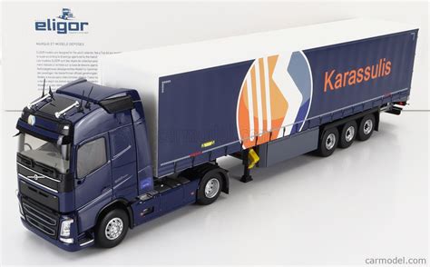 Eligor Scale Volvo Fh Truck Telonato Karassulis