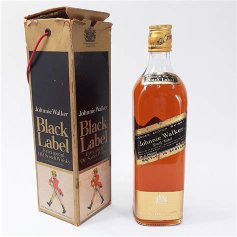 Johnnie Walker BLACK LABEL ジョニーウォーカー ブラックラベル 760ml 43 未開栓 黒ラベル ジョニ黒 金