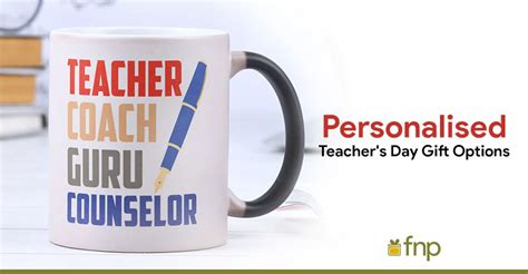 Show Your Appreciation with the Best Personalised Teacher's Day Gifts ...