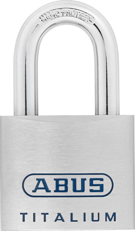 70879 ABUS ABUS Key Weatherproof Titanium Safety Padlock 11mm