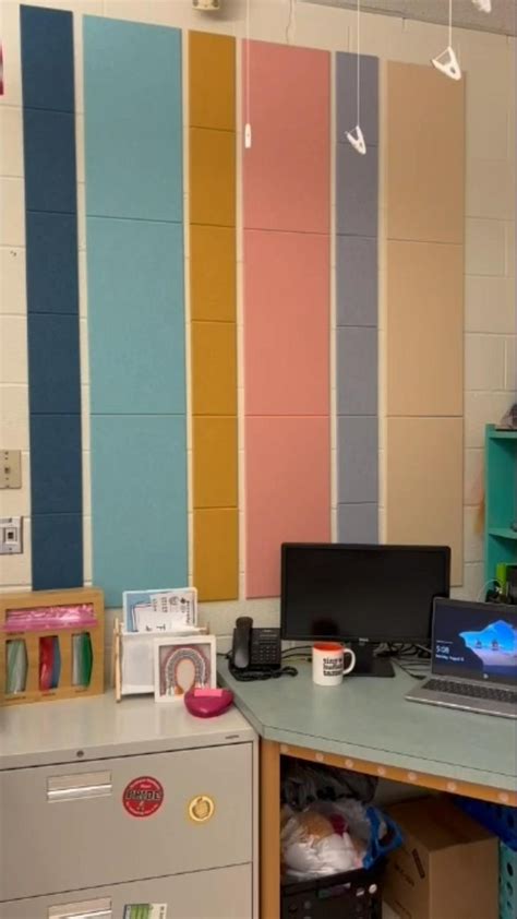 DIY Classroom Bulletin Board with Felt Right Tiles