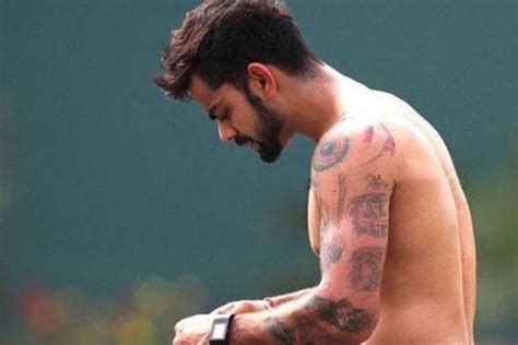 Virat Kohli Tattoo And Their Meaning : The happy couple looked super ...