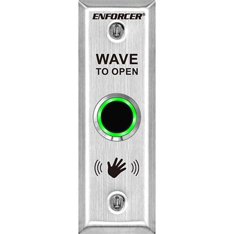 Outdoor Wave To Open Sensor Slimline English Seco Larm Usa Inc