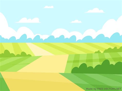 Rural Road Vector Nature Free Vectorsnet