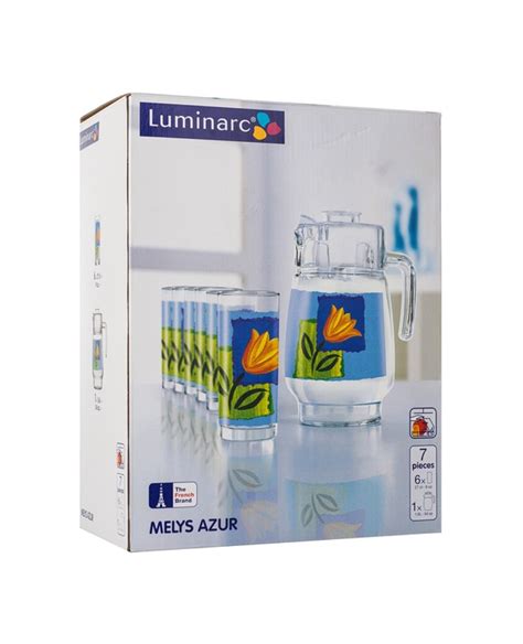 Set pentru băuturi MELYS AZUR 7 piese marca Luminarc cumpără în ...