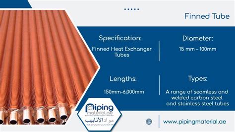 Finned Tube Fin And Tube Heat Exchanger Low Fin Pipe Suppliers UAE