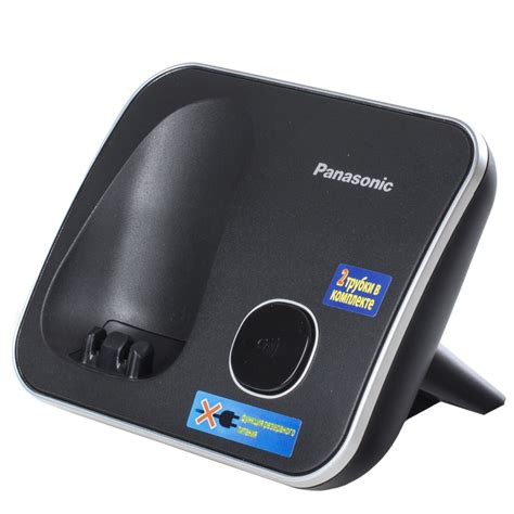 Купить Радиотелефон Panasonic KX-TG6812RUBв интернет-магазине ОНЛАЙН ...
