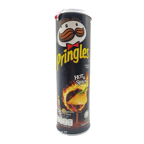 Pringles Potato Crisps Hot Spicy 107g