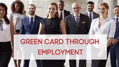 Employment Based Green Card How To Get A Green Card Through Employment