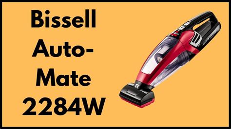 Bissell Auto Mate 2284w Cordless Hand Car Vac Youtube