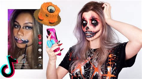 Testing Viral Tiktok Halloween Trends Youtube