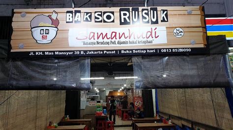 BAKSO RUSUK SAMANHUDI - TANAH ABANG, Jakarta - Restaurant Reviews ...