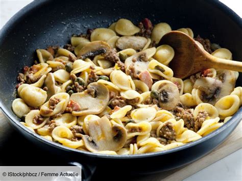 Orecchiette Aux Champignons Le Plat Pas Cher Et Savoureux De Laurent