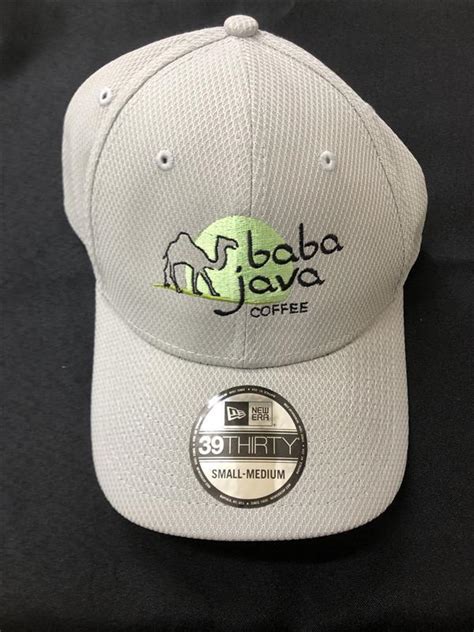 Logo New Era Hat - Lite Grey - Baba Java Coffee